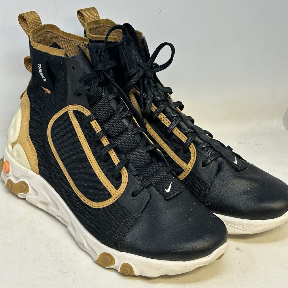 Nike React Ianga 'THE10TH' AV5555-001 High Top‎ Sneaker Shoes Men's 12